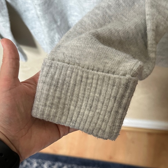 For The Republic Heather Gray Turtleneck Sweater - Picture 5 of 6